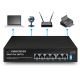 3. ESPERANZA 6-PORT-POE-SWITCH 10/100M 60W SPINNER ENS105