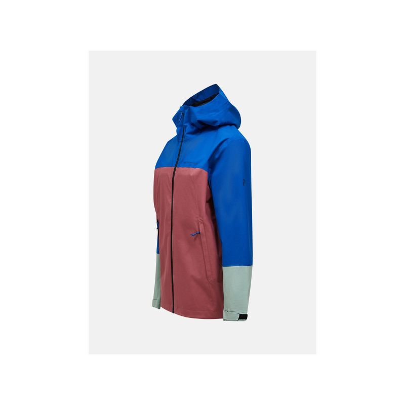 3. PEAK PERFORMANCE Herren-Trail Hipe 2,5L Shelljacke, Blau