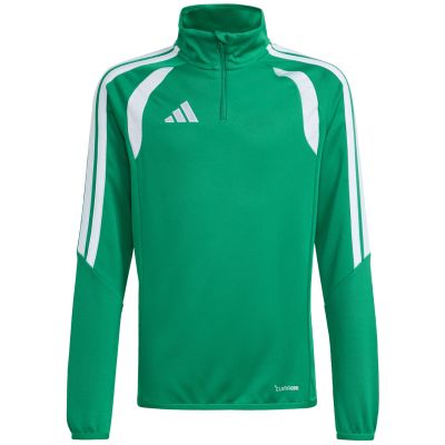 3. adidas Tiro 26 League Trainingsshirt, grün-weiß, Kinder-Sweatshirt JY7160