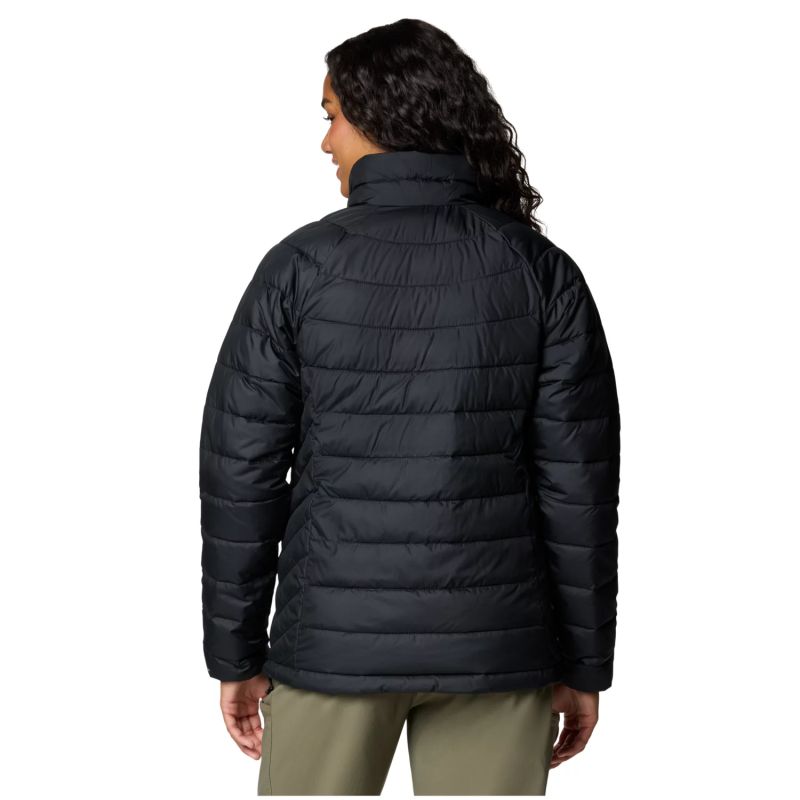 3. Columbia Powder Lite II Jacke mit durchgehendem Reißverschluss, 2089451010, Schwarz, L