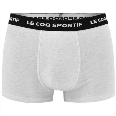 5. Le Coq Sportif Herren-Boxershorts, 3er-Pack, rot, grau, marineblau