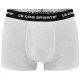 5. Le Coq Sportif Herren-Boxershorts, 3er-Pack, rot, grau, marineblau