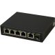 PULSAR SFG64F1 6-Port-Switch für 4 IP-Kameras