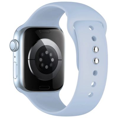 2. Tech-Protect Silikonarmband für Apple Watch 40 / 41 / 42 mm – Hellblau