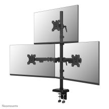 Neomounts DS60-600BL2-1 Monitorhalterung/Ständer 81,3 cm (32") Schreibtisch Schwarz