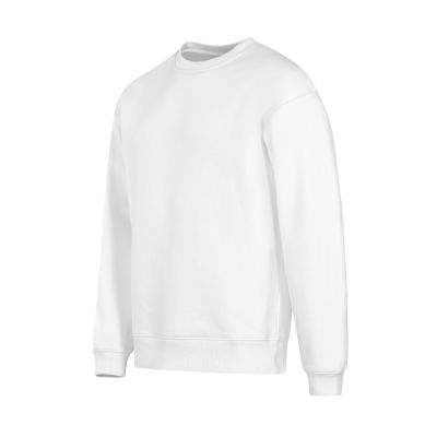 Vibe Crew Unisex-Sweatshirt (Weiß)