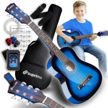 SUPRIMO JRA SET BB Akustikgitarre 1/4 Blueburst
