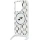 4. Karl Lagerfeld IML Crossbody Monogram Karl & Choupette Head MagSafe Hülle für iPhone 15 Pro Max – Transparent
