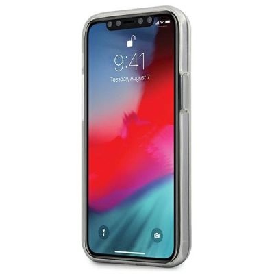 3. Guess GUHCP12SPCUCTLBK iPhone 12 mini 5,4" schwarz/schwarze Hardcase Triangle Collection