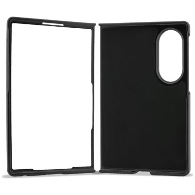 6. Karl Lagerfeld Saffiano Karl&Choupette Pin Case für Samsung Galaxy Z Fold 8 - Schwarz