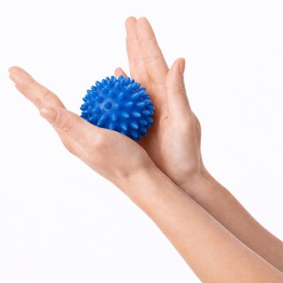3. Fizjo Igelball für Massage und Rehabilitation 5,4 cm Tulloblau REF853