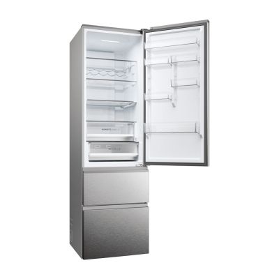 19. Haier HTW5620DNMG Mehrtüriger Kühlschrank (Edelstahl)