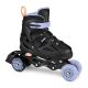 10. Spokey Quattro 4IN1 SPK-943428 Inlineskates Größe 30-33BK/VT