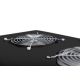 3. Digitus 19"-Lüftungspanel für Serverschränke der Unique-Serie, 4 x Lüfter, Thermostat, Schwarz