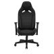 8. SENSE7 Vanguard Gaming-Stuhl, gepolsterter Sitz, Schwarz