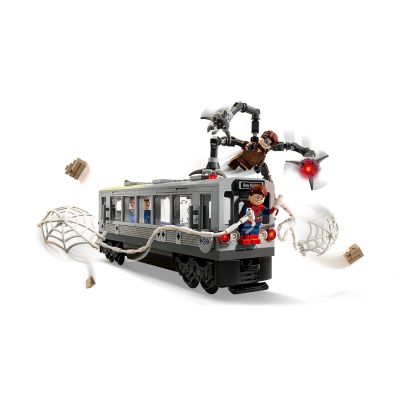 9. LEGO Marvel 76321 Spider-Man vs. Doc Ock U-Bahn-Szene