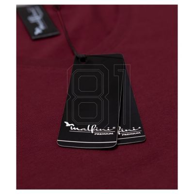 5. Malfini Action V-Ausschnitt T-Shirt W MLI-70186 Granatrot