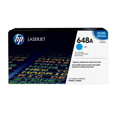 48. Original HP 648A Cyan LaserJet Tonerkartusche