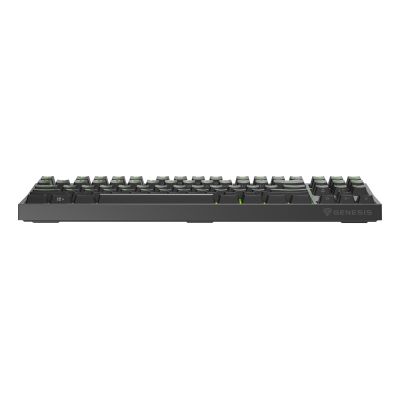 11. GENESIS Thor 404 TKL Gaming-Tastatur USB QWERTY Amerikanisches/Internationales Schwarz
