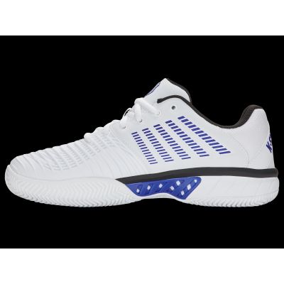 5. K-swiss EXPRESS LIGHT 3 CLAY WHITE/DAZZLING BLUE/BLACK-M Sneakers (08563-165-M)