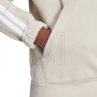 5. Adidas Essentials 3-Streifen French Terry Hoodie M JE6367