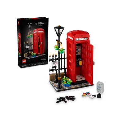 25. Lego 21347 Ideas - Rote Londoner Telefonzelle