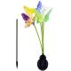 14. SOLARLAMPE SCHMETTERLINGE IM WIND TANZEND 6 LED 72 CM