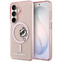 Karl Lagerfeld IML Peekaboo Choupette MagSafe Hülle für Samsung Galaxy S26 - Pink