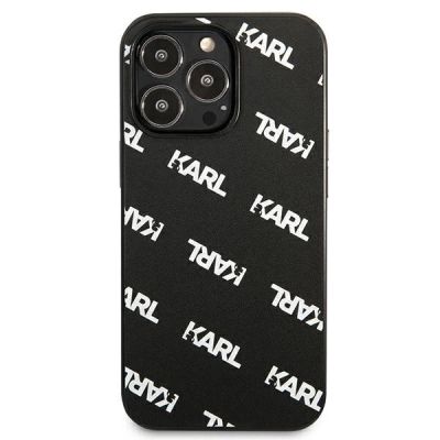 3. Karl Lagerfeld Allover Case für iPhone 13 Pro / iPhone 13 - Schwarz
