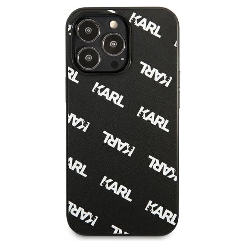 3. Karl Lagerfeld Allover Case für iPhone 13 Pro / iPhone 13 - Schwarz