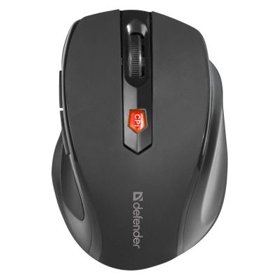 DEFENDER ULTRA MAUS MM-315 RF SCHWARZ OPTISCH 1600DPI 6P 52315
