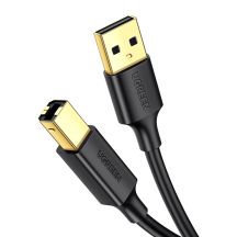 Ugreen USB Typ B Kabel für Drucker (männlich) – USB 2.0 (männlich) 480 Mbit/s 1 m schwarz (US135 20846)