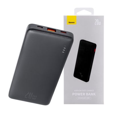 BASUES POWERBANK AIRPOW 10000MAH 20W (SCHWARZ)