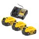 3. DeWALT DCB1104P3-QW Akku/Ladegerät-Set für Elektrowerkzeuge