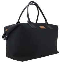 Damen-Schultertasche, Schwarz, SEMI LINE