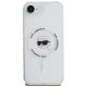 3. Karl Lagerfeld IML Metal Karl Head MagSafe Case für iPhone 16e Weiß
