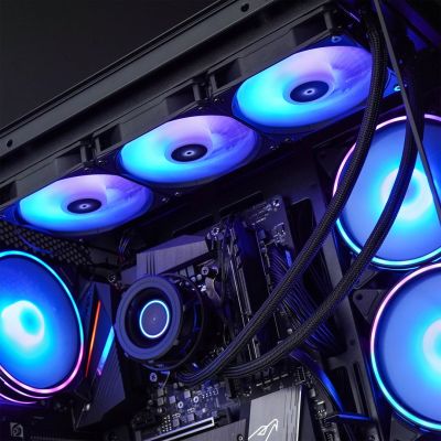 12. Chieftec Iceberg PRO 360 DARK Wasserkühlung