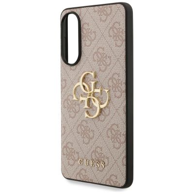 6. Guess Big 4G Logo Classic Logo Schutzhülle für Samsung Galaxy S25 Edge, Pink