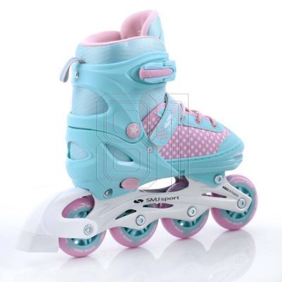 6. SMJ Sport 2in1 Jr Lili verstellbare Rollschuhe
