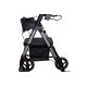 6. Marseille Vierrad-Rollator, Graphitfarbe RF-617/G REHAFUND