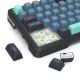 REDRAGON K724GBG-RGB-PRO Behemoth-Tastatur USB + RF Wireless + Bluetooth Grau, Blau