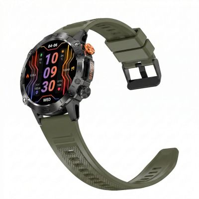 10. Smartwatch Gravity Black 2 Armbänder GT20-7