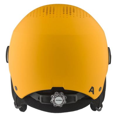 3. ALPINA ZUPO VISOR Q-Lite, gebrannt-gelb, matt, Winterhelm Größe 51-55