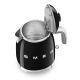 32. SMEG Mini-Wasserkocher 0,8L schwarz Schwarz (KLF05BLEU)