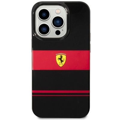 3. Ferrari FEHMP14LUCOK iPhone 14 Pro 6,1" schwarz/schwarzes Hardcase IMD Combi Magsafe