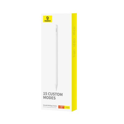 7. Baseus Smooth Writing 2 Aktiv-Stift mit kabelloser induktiver Ladefunktion – Weiß