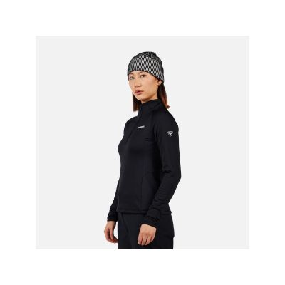 3. ROSSIGNOL Damen-Sweatshirt W Blackside Mix HZ Fleece Schwarz