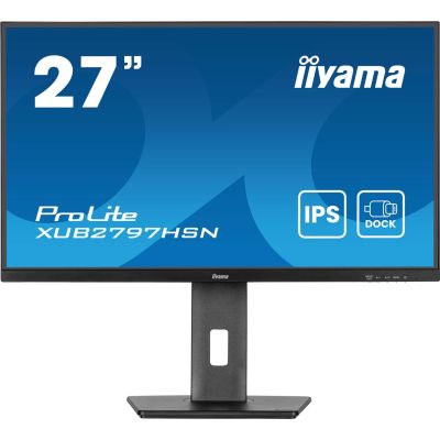2. IIYAMA-Monitor 68,5 cm (27") XUB2797HSN-B2 16:9 HDMI+DP+USB-C