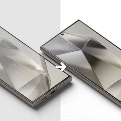 2. Tech-Protect Hydroflex Fit+2-Pack Hydrogelfolie für Xiaomi Redmi Note 14 Pro 5G / 14 Pro+ 5G / Poco X7 5G - Transparent