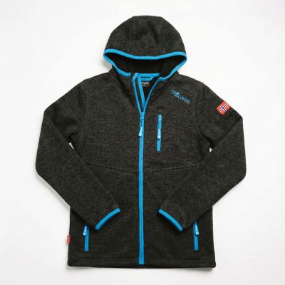 4. Trollkids Kids Jondalen Jacket XT atlantic Jr 222-605 Fleecejacke